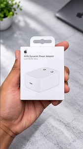 Apple 40W Dynamic Power Adapter Unboxing !