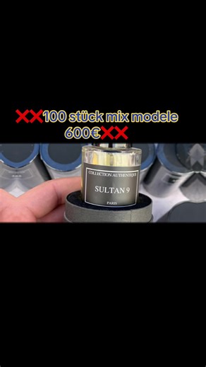 Men's Fragrance Mix: 100 Models for 600€