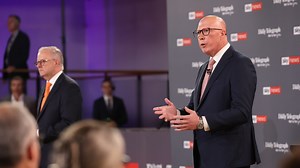 WATCH LIVE: Albanese and Dutton face off in first leaders’ debate at Sky News People’s Forum