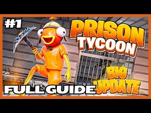 PRISON TYCOON FORTNITE CREATIVE (FULL GUIDE) PART 1 #fortnite #fortnitecreative #prisontycoon