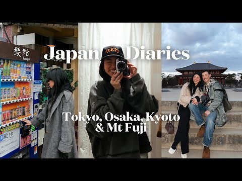 JAPAN TRAVEL DIARIES 🇯🇵 Tokyo & Osaka, dream day trips + full 2 week itinerary 🍣🍜