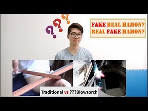 Blowtorch hamon-real or fake? [sword talk]