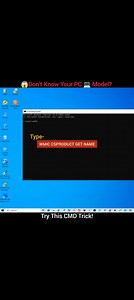 Find Your REAL PC Model in 1 Second | Hidden Windows Command Explained Subscribe / Follow Me: https://www.facebook.com/61583245448884/subscribe/ In this professional Windows command-line tutorial, you will learn how the command `WMIC CSPRODUCT GET NAME` instantly reveals your computer’s exact model name. This is a powerful built-in Windows command widely used by IT professionals, technicians, and system administrators to identify hardware details without opening system settings or third-party so