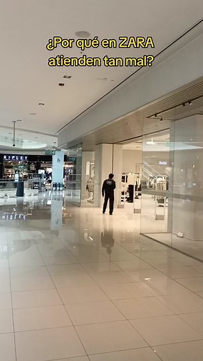 En mi última experiencia en Zara confirmé, desde mi percepción, que el staff no tiene input de cercanía con el cliente. #ventas #franquicia #marketing #malservicio #fastfashion #retail #zara #tienda