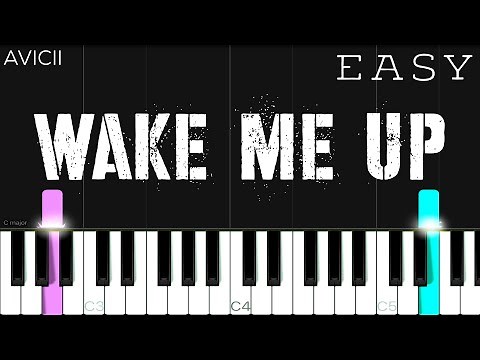 Avicii - Wake Me Up | EASY Piano Tutorial