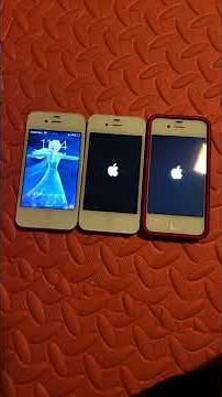 iPhone 4s Boot Up Test iOS 7 vs iOS 8 vs iOS 9