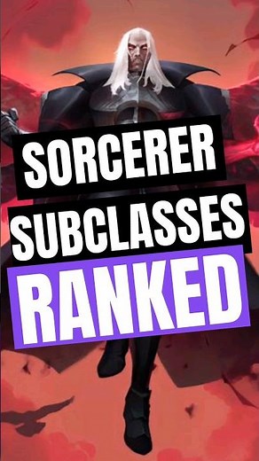DND Sorcerer Subclasses RANKED