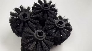4PCS Toilet Brush Replacement Head Cleaning Tool,Toilet Bowl Brush Head Replacement with Sturdy Stiff Bristles for Bathroom (Black)
