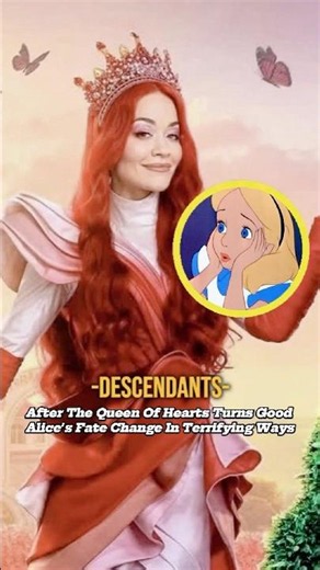 After Queen Of Hearts Turns Good, Alice’s Fate Change In Ways! #musical #descendants #disney