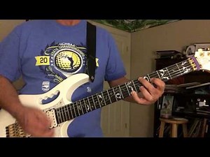 "Everlasting God" by New Life Worship solo in G guitar tutorial