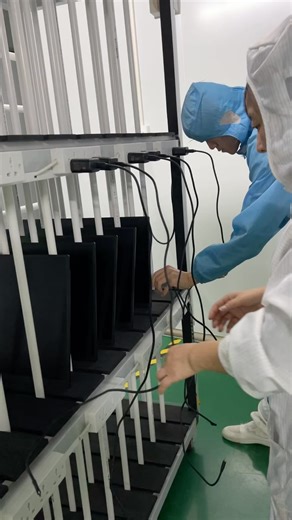 vitemonitor on Instagram: "Every 15.6” portable monitor goes through strict power-on and aging tests before shipping. We make sure each screen is stable, durable, and ready for long-term use. From assembly to final inspection — quality is our promise. OEM & ODM supported. Factory direct. Global shipping. #PortableMonitor #15InchMonitor #TouchScreenMonitor #ExternalMonitor #MobileDisplay #SecondScreen #TechFactory #MonitorFactory #QualityControl #AgingTest #BurnInTest #FactoryProcess #Electronics