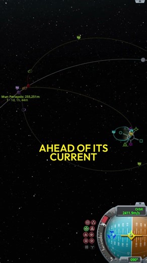 How to go to the Mun in Kerbal Space Program - Part 1 #shorts