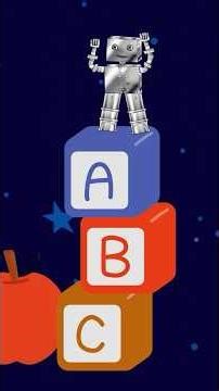 ABC Song Alphabet Robot Nursery Rhymes ABCs for Kids #nurseryrhymes