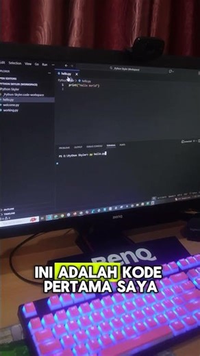 Kids Learn Python #skysen #coding #code