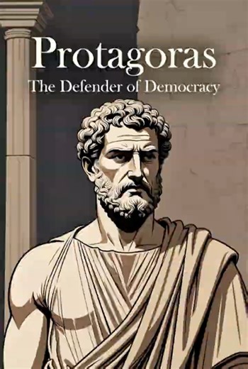 Protagoras vs Plato: Ancient Greek Debate about Democracy 🏛️#usashorts #portagoras