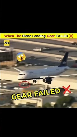 What Happens If a Plane’s Landing Gear Fails? ✈️😱