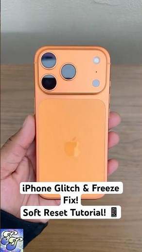 How to Fix an iPhone Glitch! iPhone Soft Reset Tutorial! 📱 #iphonetips #iphonefix #softreset