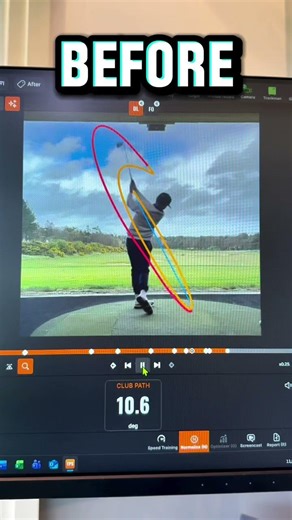 Daniel’s Swing Upgrade 📈 • Grip refinement: slightly weakened his left hand • Path + plane