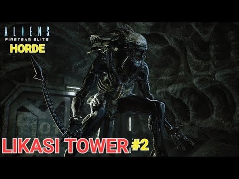 HOW FAR CAN WE GET IN LIKASI TOWER HORDE MODE! - ALIENS FIRETEAM ELITE!