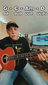 EZ 4 Chord Song Play Runaround by Blues Traveler on Guitar #bluestraveler #runaround #easyguitar