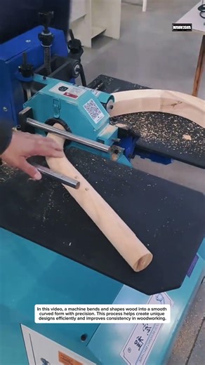 Amazing Curved Wood Bending Machine | Satisfying Woodworking Process