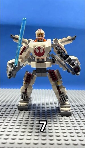 Check Out My LEGO Luke Skywalker’s X-Wing Mech Speed Build!