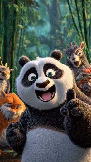 cute pinkey panda #animate #cartoon #animatry #3danimation #animatin #animation #moralstories