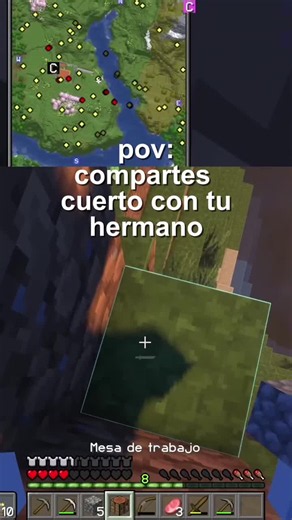 Mismos cuartos, pero 2 juegos distintos #minecraft #fyp #gaming #nuevostreamer #minecraftjava