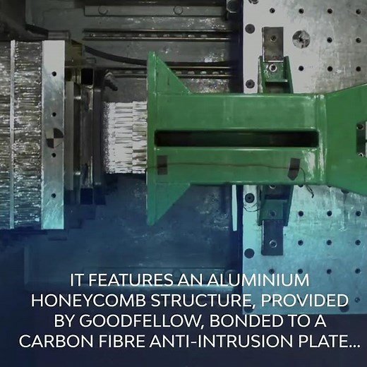 Crash Testing | Impact Attenuator, designed by UBRacing