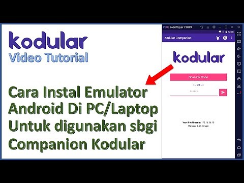 INSTALL ANDROID EMULATOR ON PC OR LAPTOP AS A COMPANION OF CODULAR