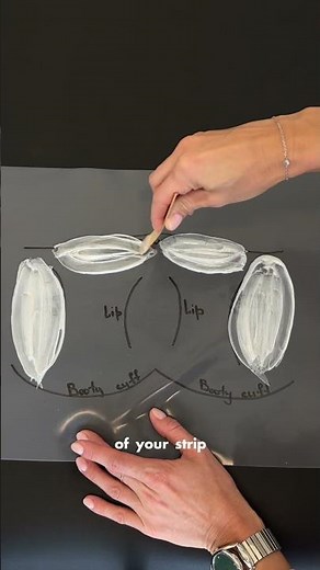 Hollywood Wax Tutorial#estheticianlife #italwaxusa #waxingtips #waxingtipsandtricks #hairremovalwax