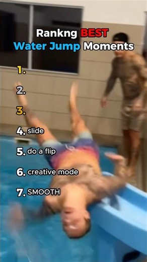 Ranking BEST Water Jump Moments😂😱