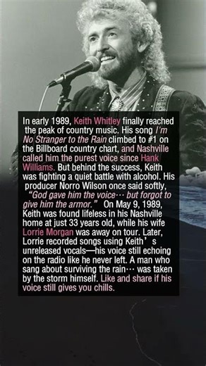 He Sang “I’m No Stranger to the Rain” — Weeks Later, the Storm Took Him