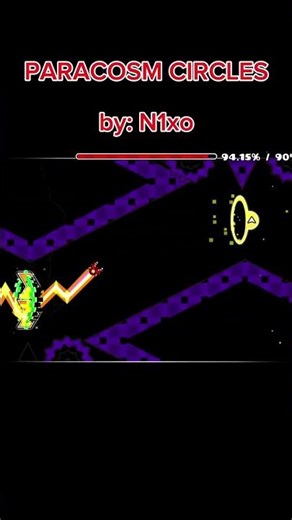 Top 3 Hardest #game #gameplay #gd #geometrydash #geodash #games #platformer #osc #aestheticfeed