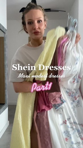 Modest Maxi dresses I bought from Shein 💖 #modestfashion #summerdress #summeroutfitinspo #fashiontiktok #modestoutfits