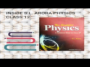 BOOK REVIEW OF S.L. ARORA CLASS 12 PHYSICS