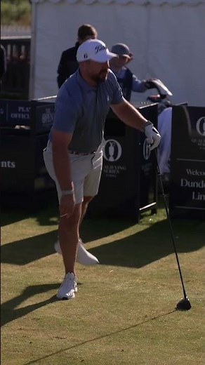 Peter Finch is underway at Open Final Qualifyng