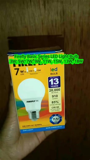 Firefly Basic Series: LED Light Bulb Overview