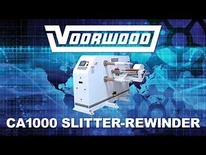 Voorwood's CA1000 Slitter-Rewinder