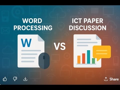 G7 Word processing & Paper discussion 5 12 2025