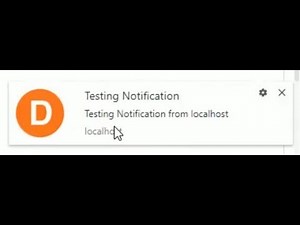 Using FCM send and receive foreground web push notification in PHP/MySQL part4