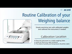 precision routine External Internal calibration