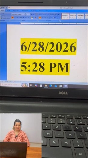 Shortcut for date and time #revavig #computerskills #computer #tricksandtips #exceltricks #excel