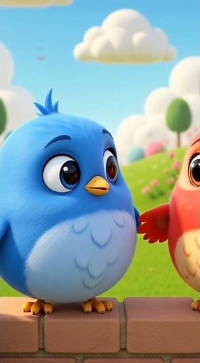 “Two Little Dicky Birds | 3D Cartoon Nursery Rhyme | Peter & Paul Kids Animation Song”
