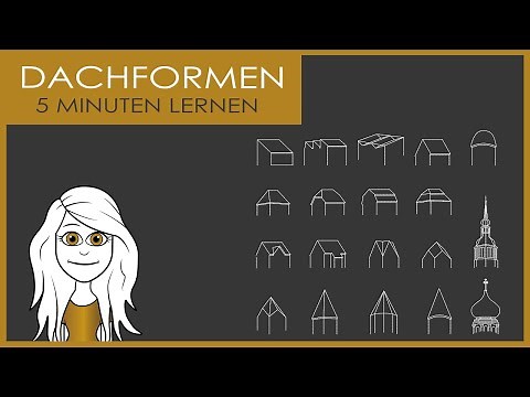 Roof shapes + learning check | 5 minutes of relaxed learning | ALONKA explains [Architecture Basics]