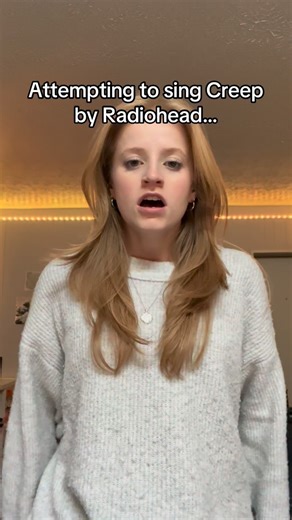 emaline 🎤 on Instagram: "Let me know in the comments! #singer #singingchallenge #radiohead #creep #cover"