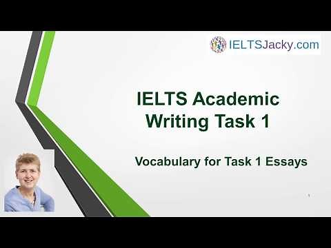 IELTS Academic Writing Task 1 – Vocabulary for Task 1 Essays