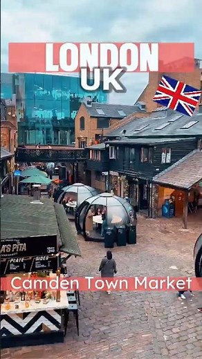 Camden Town Market Vibes 🎶🛍️ #london #travel #uk #camdentown #europe #camdenmarket #londontour