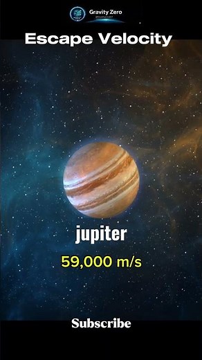 Escape Velocity of Planets 🌍