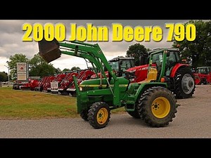 SOLD: 2000 John Deere 790 Compact Tractor & Loader